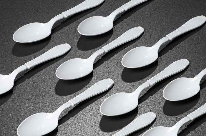 First three words: plastic spoon product