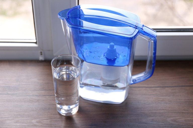 plastic pitcher with screw on lid and spout