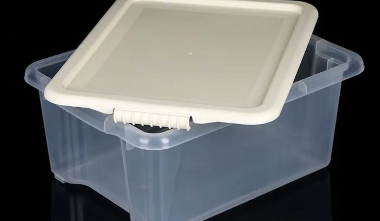 plastic bread box with lid and handle supplier