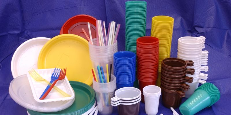 Disposable Plastic Plates and bowls